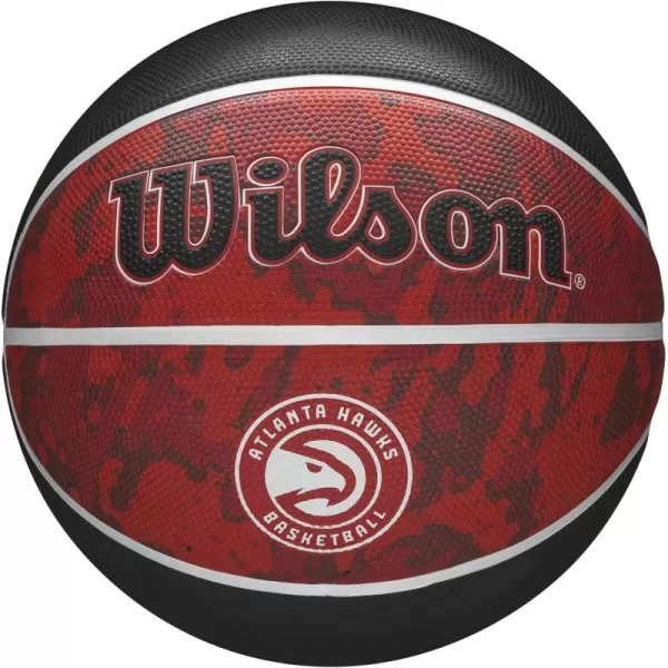 WILSON NBA Alliance Series Basketballs - Team Logo Basketballs - 29.5" and Mini Sizes