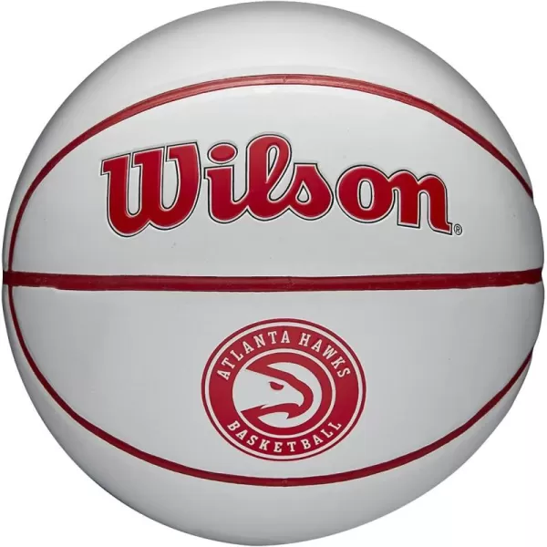 WILSON NBA Alliance Series Basketballs - Team Logo Basketballs - 29.5" and Mini Sizes