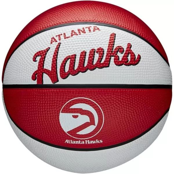 WILSON NBA Alliance Series Basketballs - Team Logo Basketballs - 29.5" and Mini Sizes