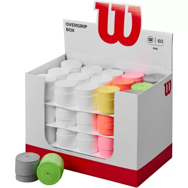 WILSON Sensation Pro Tennis Racquet Over Grip, White
