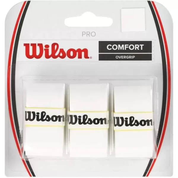 WILSON Sensation Pro Tennis Racquet Over Grip, White