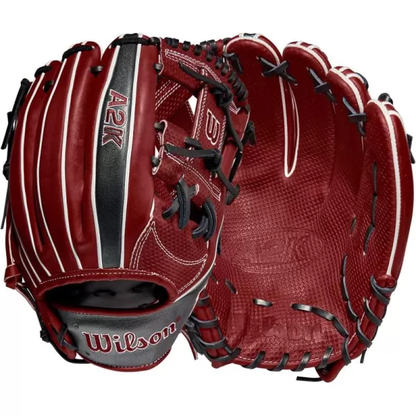 Wilson A2K Infield Baseball Gloves - 11.5", 11.75" and 12", Right Hand Throw