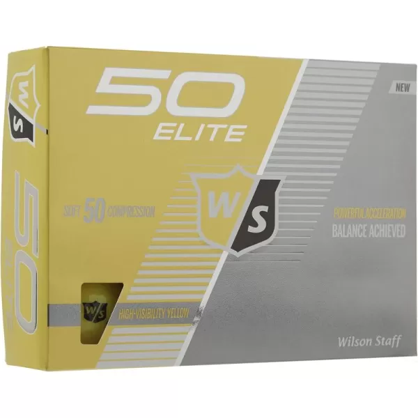 Wilson Staff Fifty Elite Golf Balls 