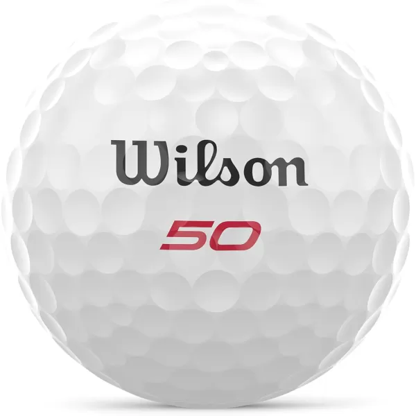 Wilson Fifty Elite Golf Balls - 12 Pack