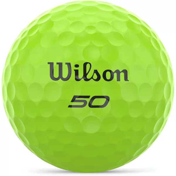 Wilson Fifty Elite Golf Balls - 12 Pack