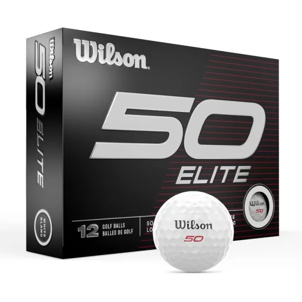 Wilson Fifty Elite Golf Balls - 12 Pack