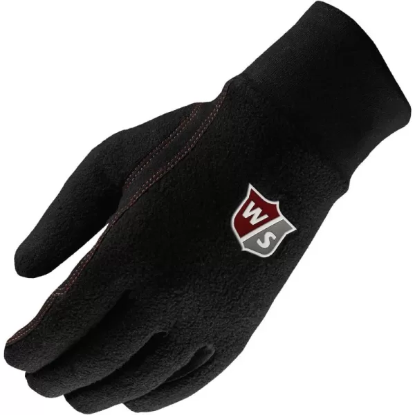 Wilson Staff Men's Winter Golf Gloves - Black