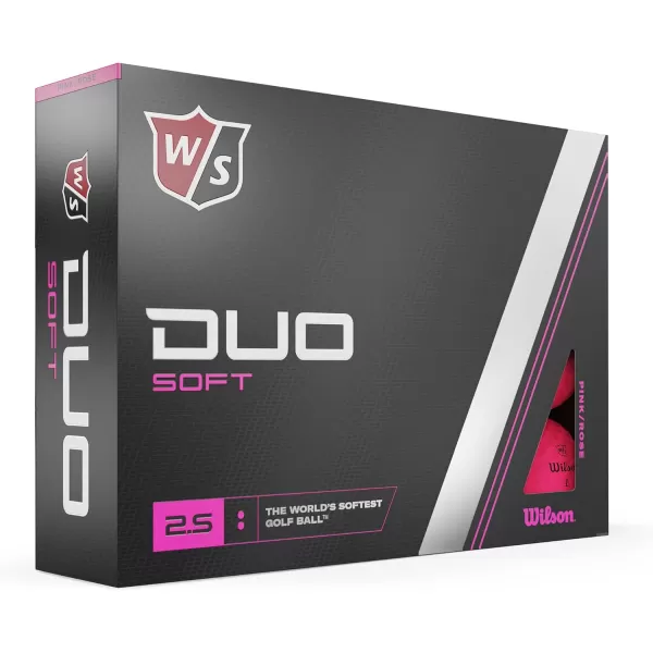WILSON Staff Duo Soft Golf Balls - 12 Pack