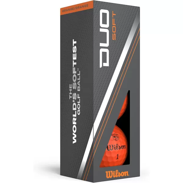 WILSON Staff Duo Soft Golf Balls - 12 Pack