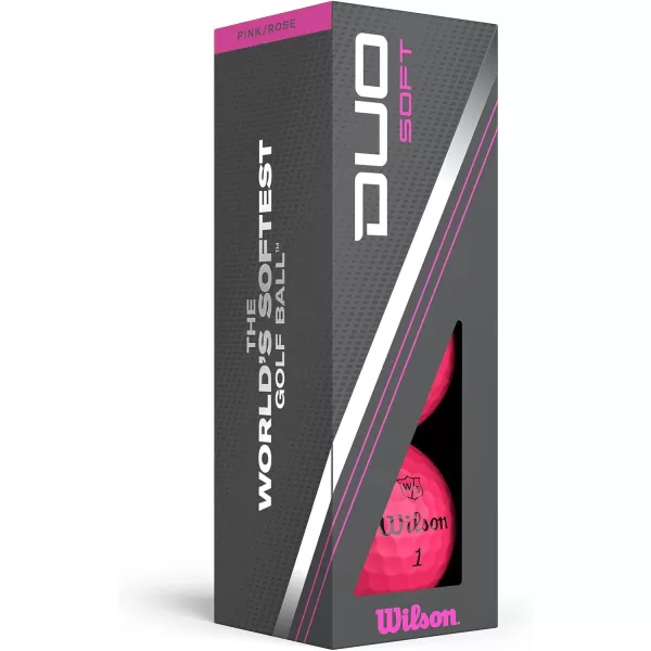 WILSON Staff Duo Soft Golf Balls - 12 Pack