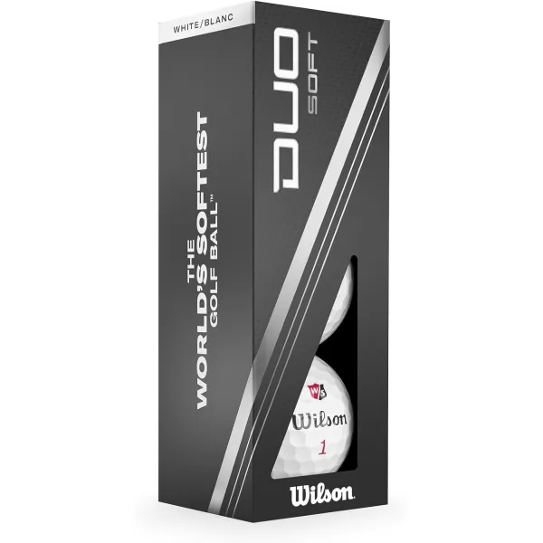 WILSON Staff Duo Soft Golf Balls - 12 Pack