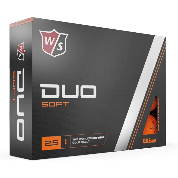 WILSON Staff Duo Soft Golf Balls - 12 Pack