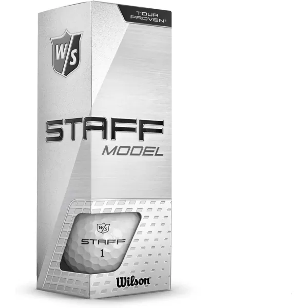 WILSON Staff Model Golf Balls – 12 Pack