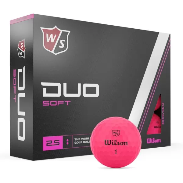 WILSON Staff Duo Soft Golf Balls - 12 Pack