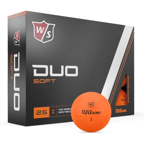WILSON Staff Duo Soft Golf Balls - 12 Pack
