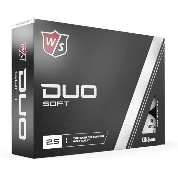 WILSON Staff Duo Soft Golf Balls - 12 Pack