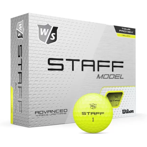 WILSON Staff Model Golf Balls – 12 Pack