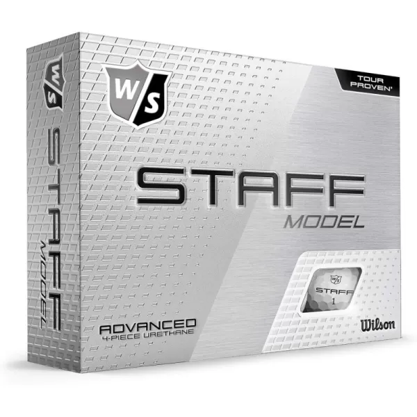 WILSON Staff Model Golf Balls – 12 Pack