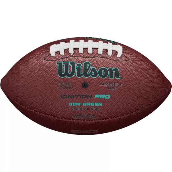 WILSON NFL Ignition Pro Eco Footballs - Brown