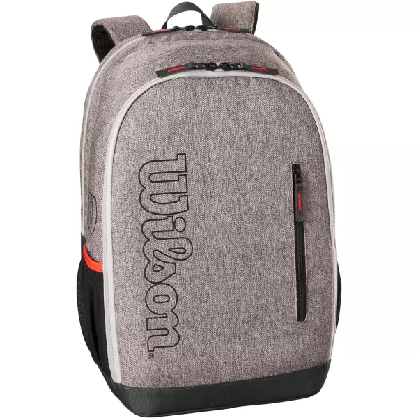 WILSON Team Tennis Racket Bag - Heather Green and Heather Grey