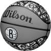 image:imageWILSON NBA Team Graffiti Basketballs  Size 7295Brooklyn Nets