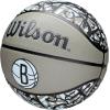 image:imageWILSON NBA Team Graffiti Basketballs  Size 7295Brooklyn Nets New Version