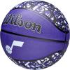image:imageWILSON NBA Team Graffiti Basketballs  Size 7295Utah Jazz New Version
