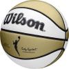 image:imageWILSON WNBA Commemorative Series Basketballs  Womens Official amp Mini SizesGoldWhite