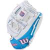 image:imageWilson 2026 A1000 Infield and Outfield Fastpitch GlovesWhiteCool BlueRed