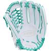 image:imageWilson 2026 A1000 Infield and Outfield Fastpitch GlovesWhiteSeafoamBlack