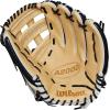 image:imageWilson A2000 Outfield Baseball Gloves  1225 125 and 1275BlackBlondeRed