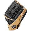 image:imageWilson A2000 Outfield Baseball Gloves  1225 125 and 1275BlackBlondeWhite