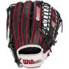image:imageWilson A2000 Outfield Baseball Gloves  1225 125 and 1275BlackWhiteRed