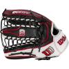 image:imageWilson A2000 Outfield Baseball Gloves  1225 125 and 1275BlackWhiteRed