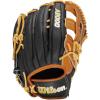 image:imageWilson A2000 Outfield Baseball Gloves  1225 125 and 1275Saddle TanBlack