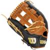 image:imageWilson A2000 Outfield Baseball Gloves  1225 125 and 1275Saddle TanBlack