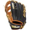 image:imageWilson A2000 Outfield Baseball Gloves  1225 125 and 1275Saddle TanBlack