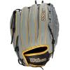 image:imageWilson A2000 Outfield Fastpitch Gloves  125GreyBlackGold