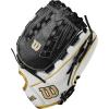 image:imageWilson A2000 Outfield Fastpitch Gloves  125WhiteBlackYellow