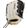 image:imageWilson A2000 Outfield Fastpitch Gloves  125WhiteBlackYellow