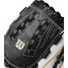 image:imageWilson A2000 Outfield Fastpitch Gloves  125WhiteBlackYellow