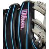 image:imageWilson Fall 2024 A1000 Infield Baseball GlovesBlackGreyCool BluePink