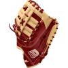 image:imageWilson Fall 2024 A2K Baseball GlovesRedBlonde