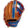 image:imageWilson Fall 2024 A2K Baseball GlovesSaddle TanRoyalRed