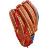 image:imageWilson Fall 2024 A2K Baseball GlovesSaddle TanRoyalRed
