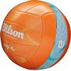 image:imageWilson Outdoor Recreational Volleyball  Official SizeOrangeBlue