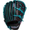 image:imageWilson Spring 2025 A2K Baseball GlovesBlackTealFlamingo