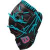image:imageWilson Spring 2025 A2K Baseball GlovesBlackTealFlamingo