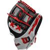 image:imageWilson Spring 2025 A2K Baseball GlovesSilverBlackRed