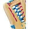 image:imageWilson Winter 2024 A2000 Fastpitch GlovesBlondeBlueFlamingo